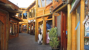 Ciudad Calafate Patagonia Calle y tiendas